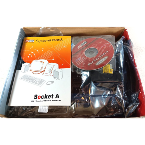 PC Chips M811 Socket A 462 Via 266A/8235 AMD Motherboard - Picture 6 of 6